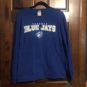 Retro Bulletin Bluejays Long sleeve Size L